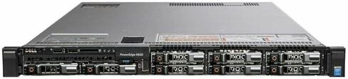 خادم PowerEdge Dell R630 | 2X E5-2670v3 = 24 مركزًا | 128 جيجا رام | 2X 1.2 تيرابايت SAS (متجدد) in Kuwait