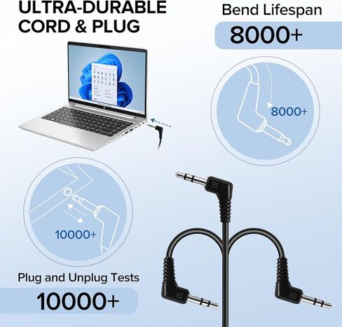 Bulk Headphones for Kids Classroom School 25 Pack K-12,Wholesale Wired On-Ear Headphones,Stereo Clear Sound,Student Earphones with 3.5mm Jack for Online Learning(HLY002 Black) in Saudi Arabia