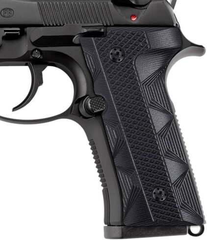 مقابض يد رائعة G10 لـ Beretta Vertec، M9A3، 92X Centurion، تتضمن براغي سوداء مخصصة، نسيج حديدي عدواني معتدل، 0.28 بوصة، 4 ألوان لتناسب اختيارك in Saudi Arabia
