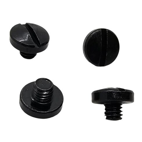 Slotted Custom Gun Grip Screws for Sig P226, P228, P229, Black, Hardened Steel, 4 Screws in Saudi Arabia