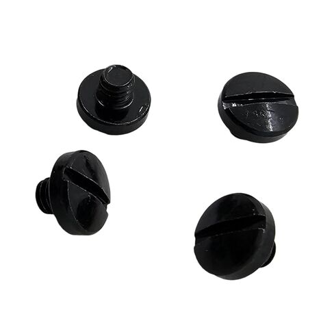 Slotted Custom Gun Grip Screws for Sig P226, P228, P229, Black, Hardened Steel, 4 Screws in Saudi Arabia
