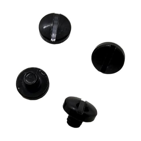 Slotted Custom Gun Grip Screws for Sig P226, P228, P229, Black, Hardened Steel, 4 Screws in Saudi Arabia
