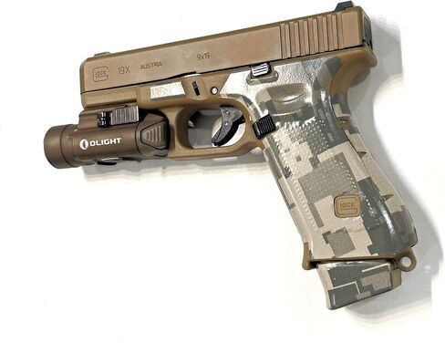 Handleitgrips Desert Tan التمويه الفينيل قبضة الشريط التفاف لغلوك 19x in Kuwait