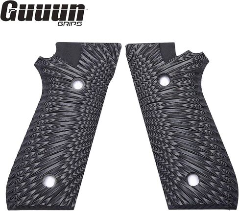 Guuun G10 Grips for Taurus PT92 Grips Starburst Texture Compatible with PT 92/99/100/101 Pistol and Decocker - 6 Color Options in Saudi Arabia