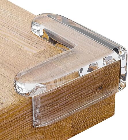 12 Pack Corner Protector for Baby, Furniture Corner Guard, Protectors Guards & Edge Safety Bumpers - Clear & Transparent in Saudi Arabia
