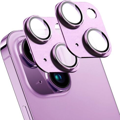 عبوتان من واقي عدسة الكاميرا لهاتف iPhone 17 Pro، غطاء شاشة كاميرا خلفية من الزجاج المقوى المعدني AR، مضاد للخدش، امتصاص قوي، صديق للحافظة، سهل التركيب - فضي in Kuwait