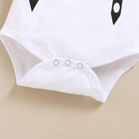 Shalofer Baby Boys Cute Festival Bodysuit Baby Gentleman Outfit with Hat in Saudi Arabia
