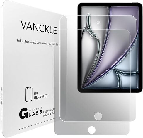 لجهاز iPad 9th 8th 7th Generation (10.2 بوصة، iPad 9/8/7، 2021&2020&2019) واقي شاشة من الزجاج المقوى [مقاوم للكسر من الدرجة العسكرية وأطول متانة]، صندوق تثبيت تلقائي لإزالة الغبار، خالٍ من الفقاعات، شفاف عالي الدقة، سهل التركيب، عبوتان in Saudi Arabia
