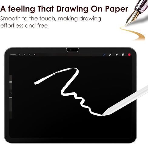 WD&CD 3 Pack Screen Protector Compatible with IPad 11 (A16) 2025 / Ipad 10 2022 10.9 Inch, Soft Clear PET Paper Ultra Film High Definition Write and Draw Like on Paper in Saudi Arabia