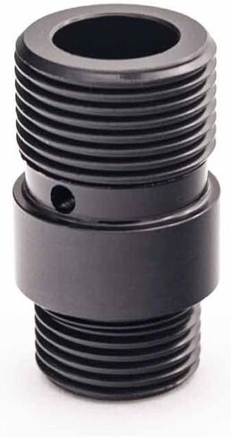 Aluminum 12 mm CCW to 14 mm CCW Silencer Adapter Long Type in Kuwait