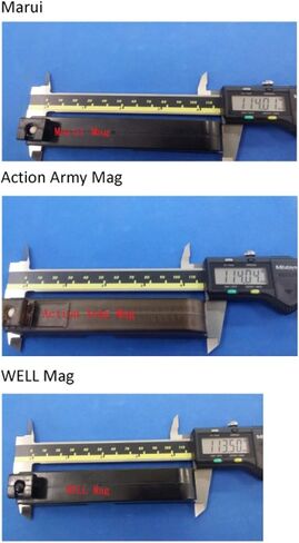 B01-023 VSR10 50 Rounds Magazine for Tokyo Marui VSR-10 Well MB02 MB03 Airsoft Gun Made in Taiwan in Saudi Arabia