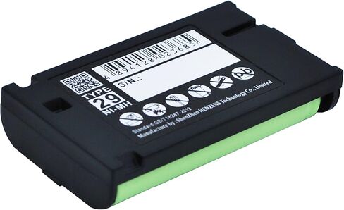 3.6V 850mAh HHR-P104A Type 29 HHR-P104 P104A/1B Battery Replacement is KX-TG2313F KX-TGA549S KX-TG6500B KX-TG5561 KX-TG5431W KX-FGP379 KX-TGA650 KX-TG5055 KX-TGA560 KX-TG5671 in Saudi Arabia