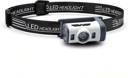 Headlamp Rechargeable, Super Bright LED Motion Sensor Headlight EDC, Detachable Head Lamp with Headband, Waterproof 8-Mode Flashlight with Red/BLue/White Light for Camping, Hiking, Running, Fishing in Saudi Arabia