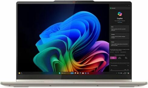لاب توب لينوفو يوجا 7 2 في 1 - AMD Ryzen AI 7 350، ذاكرة وصول عشوائي 16 جيجا، 1 تيرابايت SSD، رسومات Radeon 860M، Windows 11 Pro، قلم يوجا، OLED، WUXGA، 60 هرتز، لمس، 14 بوصة - Seashell (83JR0004US) in Kuwait