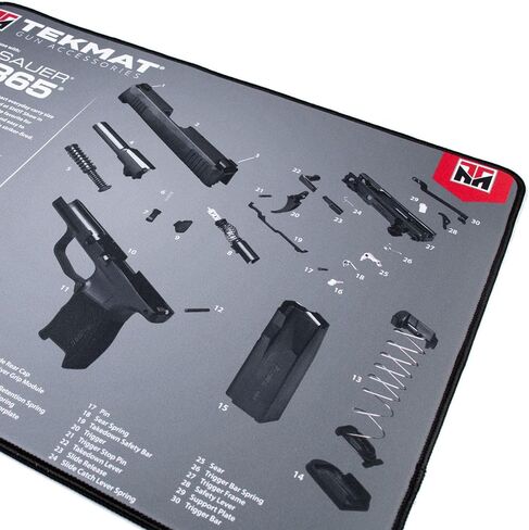 TekMat Ultra 20 Premium 15" X 20" - 1/4" Thick Oil Resistant Non-Slip Waterproof Stitched Edges Handgun Cleaning Mat for use with SIG SAUER in Saudi Arabia