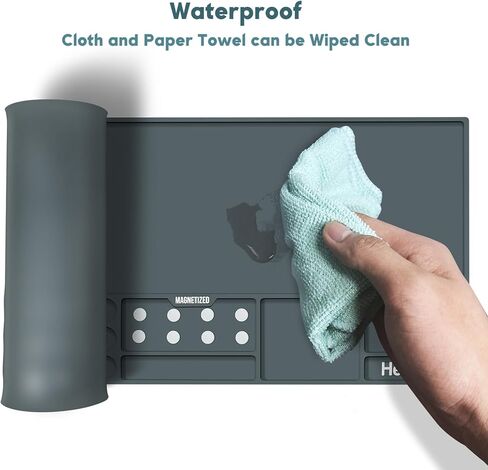 بساط تنظيف المسدس، بساط تنظيف المسدس مع بساط تنظيف المسدس المطاطي المغناطيسي المضاد للانزلاق، بساط منضدة الحماية لتنظيف جميع المسدسات in Kuwait