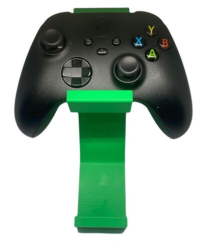 حامل حامل وحدة تحكم مطبوع ثلاثي الأبعاد لوحدة تحكم Xbox بتركيب مزدوج باللون الأخضر in Saudi Arabia