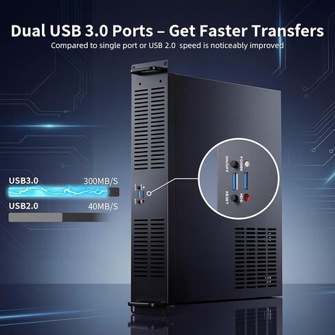 هيكل 2U Rackmount، حافظة خادم Micro-ATX، يدعم 2 × 3.5 محرك أقراص ثابتة و1 × 2.5 SSD، متوافق مع ATX PSU، 4 فتحات PCIe، تبريد جيد التهوية، منافذ USB in Kuwait
