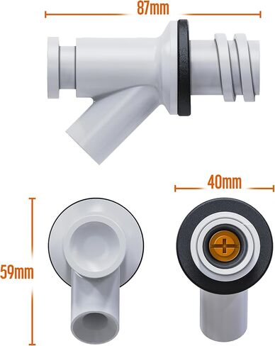 Replacement Cooler Drain Plug for Yeti Tundra and RTIC Coolers, 2PC Set Includes Push-Button Drink Spigot and Stopper Cap in Saudi Arabia