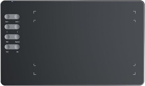 Graphics Drawing Tablet, Active Area with 16384 Pressure Levels and 8 Shortcut Keys, Compatible with Win macOS for Digital Artists Designers Students (P5) in Kuwait