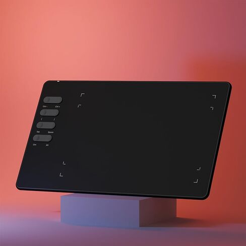 Graphics Drawing Tablet, Active Area with 16384 Pressure Levels and 8 Shortcut Keys, Compatible with Win macOS for Digital Artists Designers Students (P5) in Kuwait