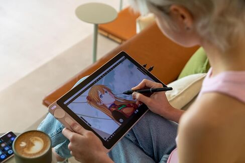 تابلت الرسم HUION Kamvas 13 (Gen 3) باللون الوردي مع حزمة شاشة مع قلم HUION Slim PW600S in Saudi Arabia