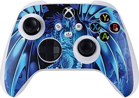 Skinit Decal Gaming Skin Compatible with Xbox Series S Controller - Officially Licensed Gothic Moon with Bats and Flowers by Sarah Richter Design in Kuwait