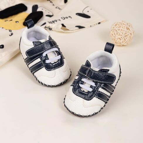 Baby Boys Girls Shoes Toddler Non-Slip Rubber Sole First Walking Sneakers Infant Cartoon Crib Shoes in Saudi Arabia