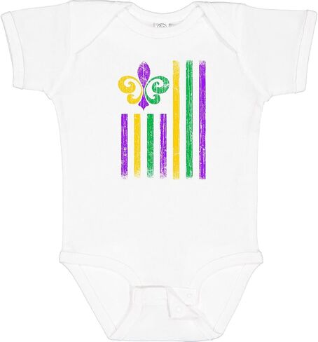 بدلة الأطفال Inktastic Mardi Gras Flag 2 in Saudi Arabia