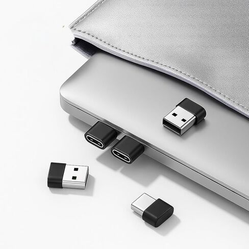 محول USB-C، محول كابل من النوع C أنثى إلى USB A ذكر لأجهزة MacBook Pro، iMac، الكمبيوتر الشخصي، الكمبيوتر المحمول، الكمبيوتر، Samsung Galaxy Note 20، S20، S21، S22، OTG in Kuwait