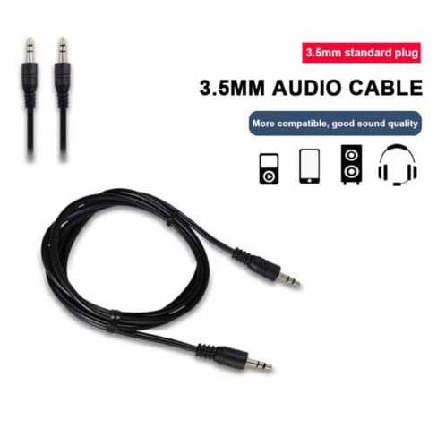 DKKPIA 3.5mm 1/8" Audio Cable Car AUX Cord for Sony PSP 1000 Fat Slim 2000 3000 Lite in Saudi Arabia