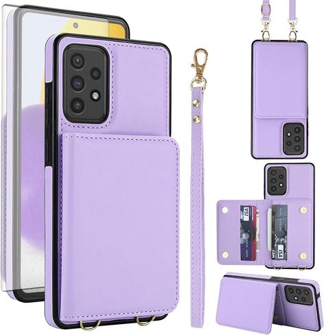 Phone Case for Samsung Galaxy Note 20 Ultra 5G Wallet Cell Cover with Screen Protector Wrist Strap RFID Blocking Card Holder Note20 Plus Notes 20Ultra Note20+ U + 20+ Twenty Not S20 Women Rose Gold in Saudi Arabia
