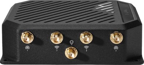 جهاز توجيه Ericsson Cradlepoint S700 LTE مع Wi-Fi 6 (802.11ax)، 480 ميجابت في الثانية (الإنتاجية)، خطة Netcloud IoT Essentials لمدة 3 سنوات، مزود طاقة تيار متردد، هوائيات (أمريكا الشمالية) / معتمد على AT&T in Saudi Arabia