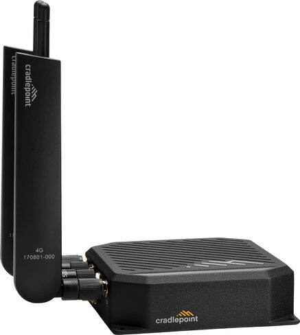جهاز توجيه Ericsson Cradlepoint S700 LTE مع Wi-Fi 6 (802.11ax)، 480 ميجابت في الثانية (الإنتاجية)، خطة Netcloud IoT Essentials لمدة 3 سنوات، مزود طاقة تيار متردد، هوائيات (أمريكا الشمالية) / معتمد على AT&T in Saudi Arabia