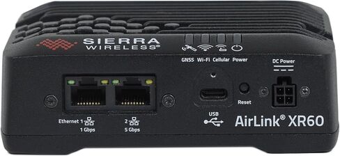 Semtech XR60 Compact 5G/LTE Router | Dual Ethernet | Includes 1-Year AirLink Complete | 4x4 MIMO | for Fleets and Vehicles in Saudi Arabia