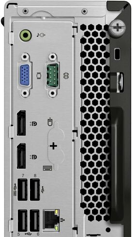 كمبيوتر مكتبي Lenovo ThinkCentre M720S SFF، معالج Intel Core الجيل الثامن 3.1 جيجا هرتز، ذاكرة الوصول العشوائي 8 جيجا، 256 جيجا SSD، لوحة مفاتيح وماوس سلكية، VGA، DisplayPort، Windows 11 Pro (متجدد) in Kuwait