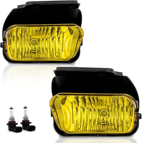 مصابيح ضباب LED VPIMOZO مع 5202 لمبات متوافقة مع 2007-2014 Chevy Silverado 07-13 Avalanche/Suburban 07-15 Tahoe 2015 Suburban مصابيح قيادة المصد الأمامي معتمدة من وزارة النقل عدسات شفافة للشاحنة in Kuwait