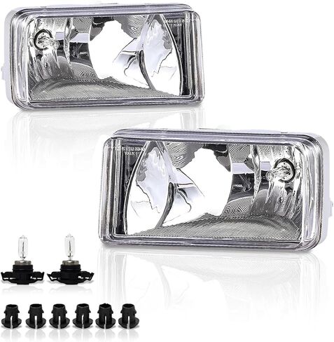 مصابيح ضباب LED VPIMOZO مع 5202 لمبات متوافقة مع 2007-2014 Chevy Silverado 07-13 Avalanche/Suburban 07-15 Tahoe 2015 Suburban مصابيح قيادة المصد الأمامي معتمدة من وزارة النقل عدسات شفافة للشاحنة in Kuwait