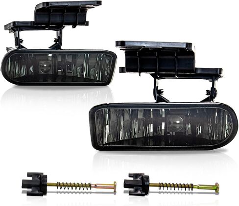 مصابيح ضباب LED VPIMOZO مع 5202 لمبات متوافقة مع 2007-2014 Chevy Silverado 07-13 Avalanche/Suburban 07-15 Tahoe 2015 Suburban مصابيح قيادة المصد الأمامي معتمدة من وزارة النقل عدسات شفافة للشاحنة in Kuwait