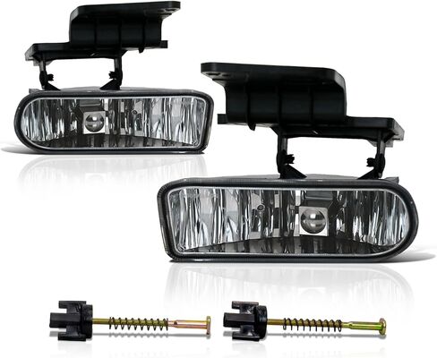 مصابيح ضباب LED VPIMOZO مع 5202 لمبات متوافقة مع 2007-2014 Chevy Silverado 07-13 Avalanche/Suburban 07-15 Tahoe 2015 Suburban مصابيح قيادة المصد الأمامي معتمدة من وزارة النقل عدسات شفافة للشاحنة in Kuwait