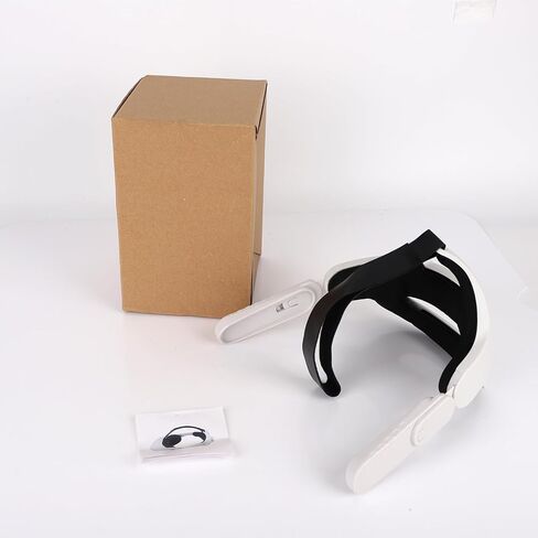 VR Head Strap Compatible with Quest 2 and Quest 3, 20.5cm/8.07in Diameter Virtual Reality Head Strap Flat Back Design for Enhanced Comfort Support & Improved Immersion in VR Games in Saudi Arabia