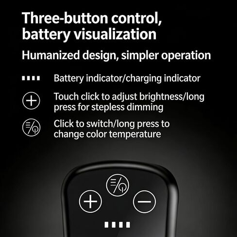 Rechargeable Clip Reading Light 14 LEDs Three Color Modes Eight Level Stepless Dimming Type C Charging Flexible Three Hundred Sixty Degree Arm Lightweight For Reading Piano And Sheet Music Gif in Saudi Arabia