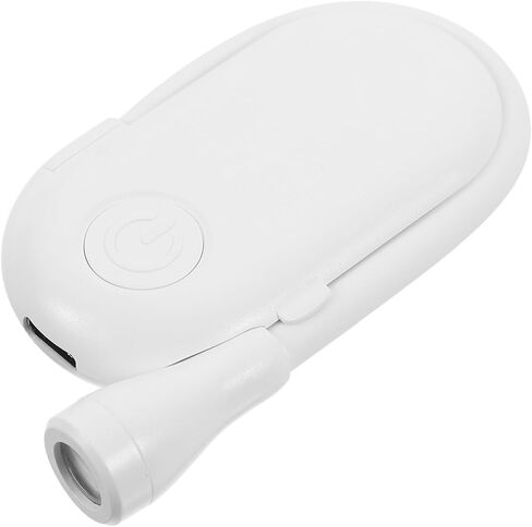 Rechargeable Clip-on Book Reading Light, Portable White Mini Clamp Lamp for Eye Protection, Bedside and Dormitory Reading, USB Charging, for Students and Nighttime Use in Saudi Arabia