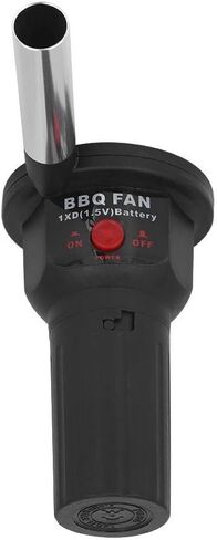 Taidda USB BBQ Air Blower, Portable BBQ Fan Air Blower Handheld Barbecue Fan Air USB Fan 5V Fire Starter Flame Exciter Lightweight Barbecue Fan for Outdoor Camping Picnic Grill Cooking Tool, Black in Saudi Arabia