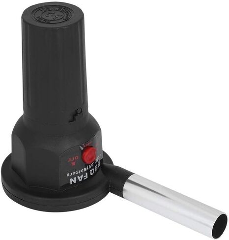 Taidda USB BBQ Air Blower, Portable BBQ Fan Air Blower Handheld Barbecue Fan Air USB Fan 5V Fire Starter Flame Exciter Lightweight Barbecue Fan for Outdoor Camping Picnic Grill Cooking Tool, Black in Saudi Arabia