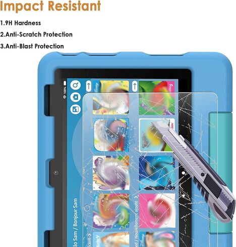 2-Pack Screen Protectors Compatible with 8 Kids/ 8 Kids Pro Tablet 8" (2024/2022/2020 Release), Tempered Glass [HD Clarity] [9 Hardness] [Easy Installation] in Saudi Arabia