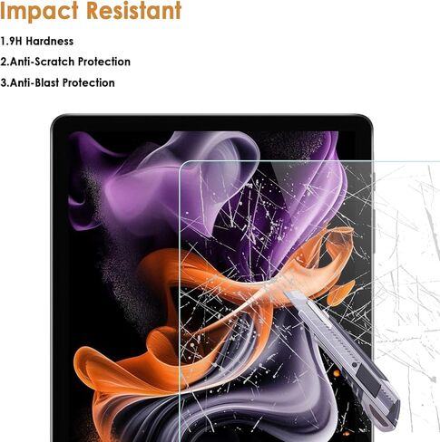 Screen Protector Compatible with ApoloMedia EP1095T 11" Tablet 2025 Android 16 15, Tempered Glass [HD Clarity] [9 Hardness] [Anti-Scratch] [9.86'' x 6.36'', 250.5mm x 161.5mm], 2-Pack in Saudi Arabia