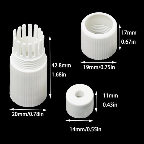 16PCS 44x20mm White PVC Outdoor RJ45 Plug Waterproof Cap Protector for IP Camera CCTV Pigtail Cable Connection Cover Adapter in Saudi Arabia