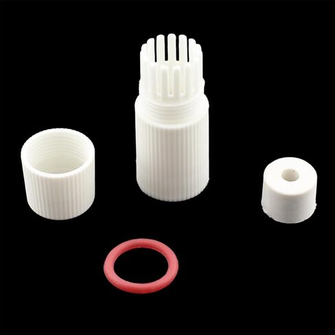 16PCS 44x20mm White PVC Outdoor RJ45 Plug Waterproof Cap Protector for IP Camera CCTV Pigtail Cable Connection Cover Adapter in Saudi Arabia