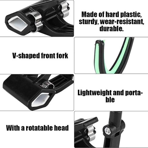 Plastic Fishing Clamp Holder Heavy Duty?Clip Fishing Rod Pole Support with Rotatable Portable Fishing Accessory in Saudi Arabia